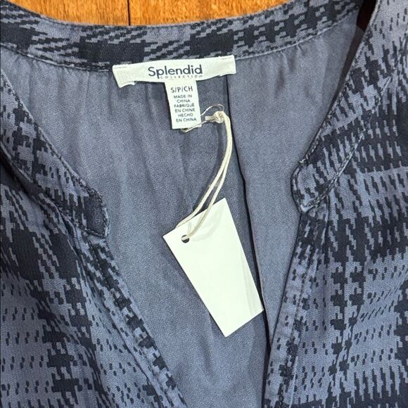 NWT Splendid Cleo Plaid Maxi plaid print Dress size SP - Picture 6 of 12